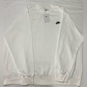 White Nike crewneck